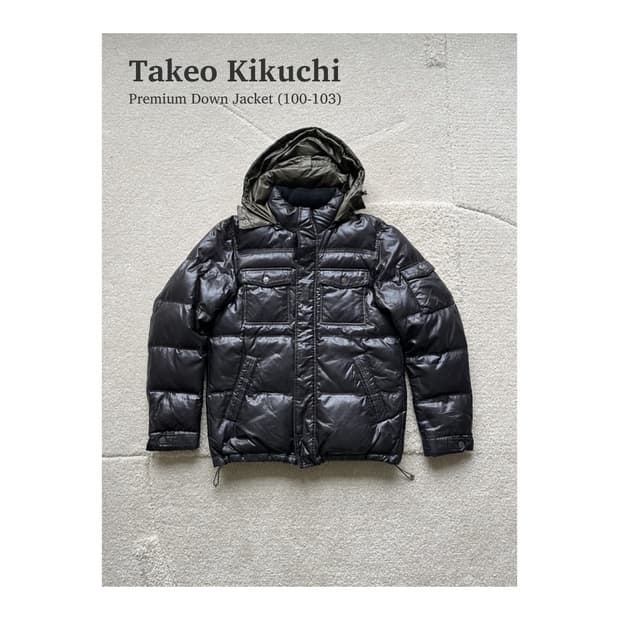 타케오 키쿠치 프리미엄 다운 자켓 (100-103)