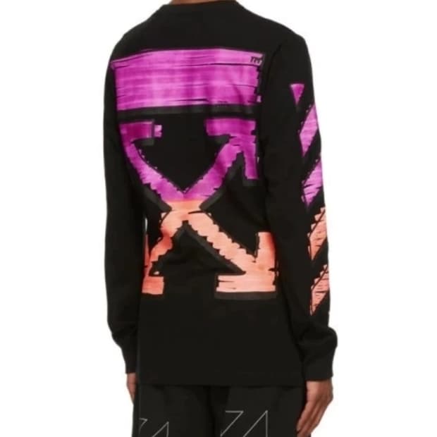 오프화이트 마커애로우 티셔츠 105