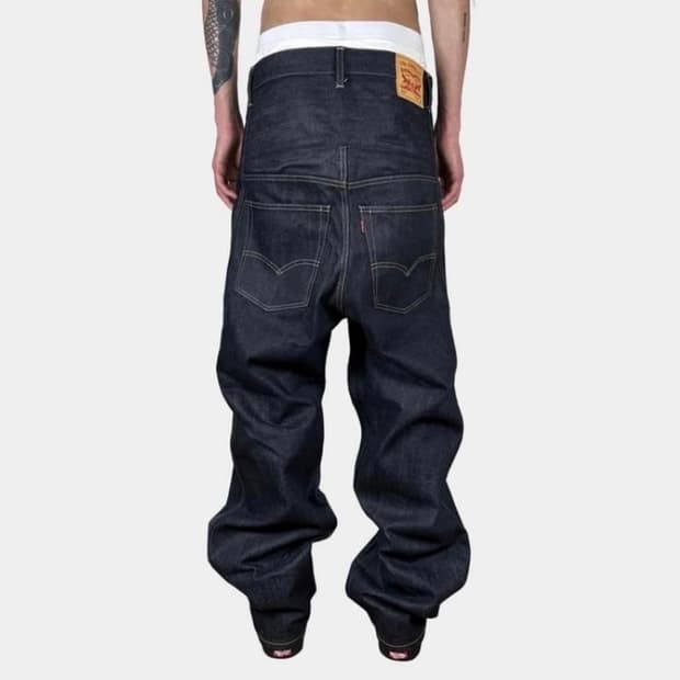 준야와타나베 리바이스 하이라이즈 데님