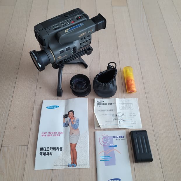 삼성myCAM Hi 8mm하이밴드 비디오카메라 SV-H35 캠코더