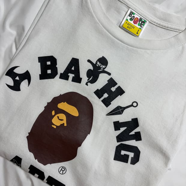 닌자 베이프 반팔티