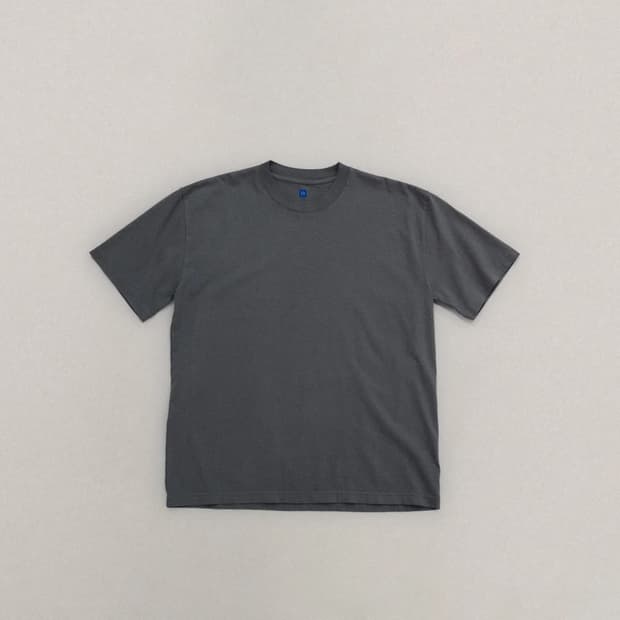 [XXL] Yeezy x gap 이지갭 무지반팔티 다크그레이