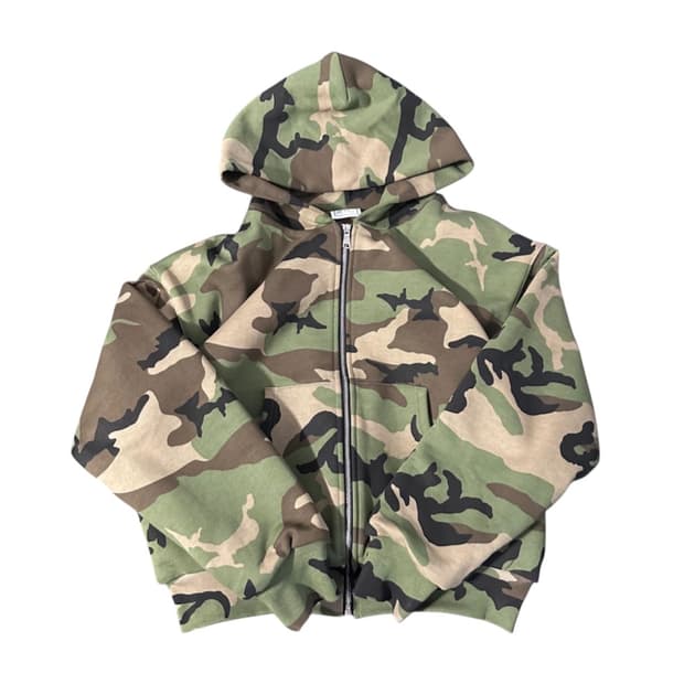 Zicmade camo zip hoodie [ XL ]