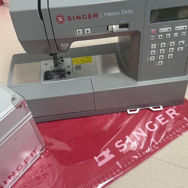 싱거 준공업용 6805C 디지털 미싱(재봉틀) 풀패키지