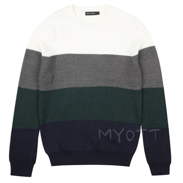 안토니모라토 멀티컬러 스웨터 M 