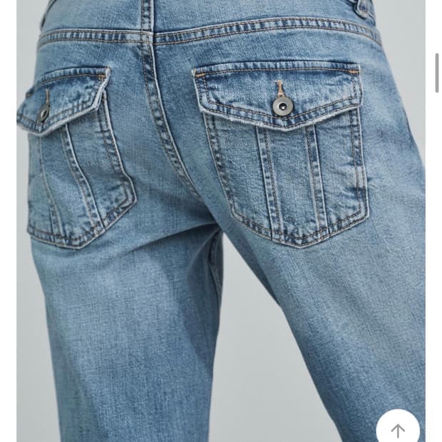 자라 로우라이즈 부츠컷팬츠