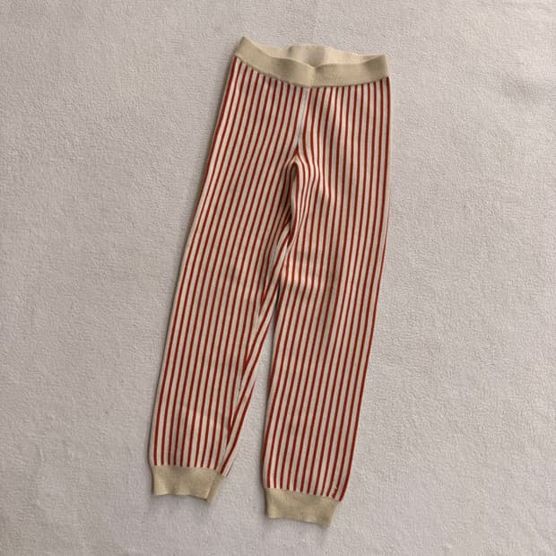 10-11Y 보보쇼즈 키즈 스트라이프 바지 0601T2