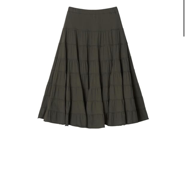  콜로신스 6TH CATERPIL SKIRT KHAKI