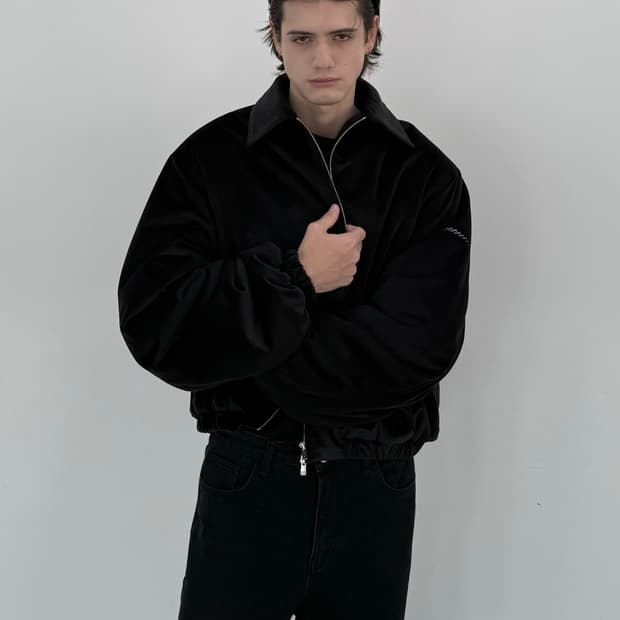 준느/벨벳 봄버(JNE J52 Velvet Black)/L