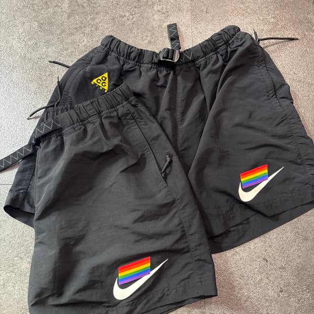 [S]나이키 ACG 비 트루 우븐 쇼츠 블랙 - US/EU