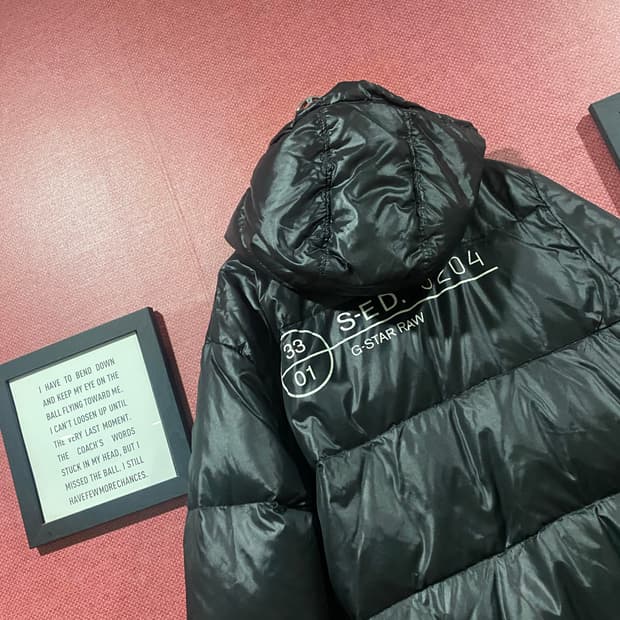 G-Star RAW S-ED 5204 블랙 패딩XL