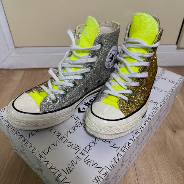 JW앤더슨 x 컨버스 척 하이 글리터 245