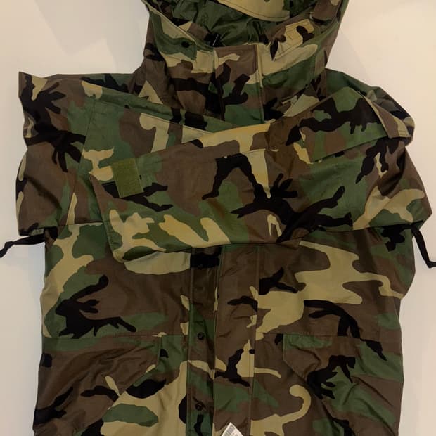 우드랜드 카모 파카(상태 최상)
