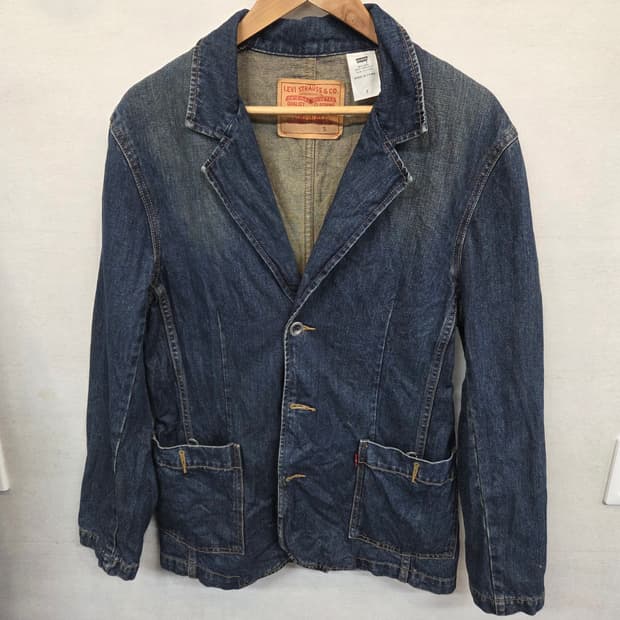 리바이스 빈티지 데님 블레이져 자켓 s