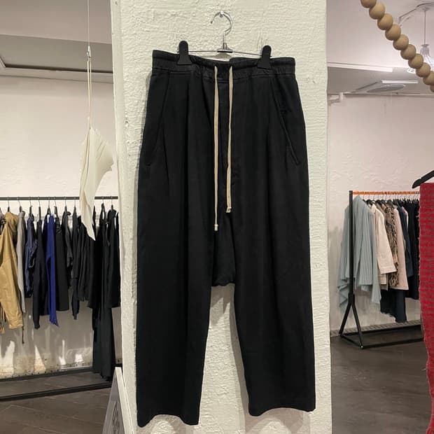 릭오웬스 드로스트링 팬츠