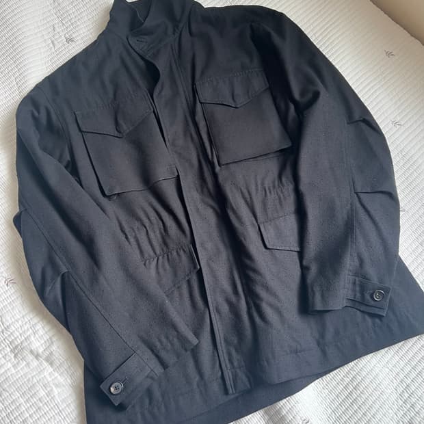 유스 25ss 실크넵 m65 자켓