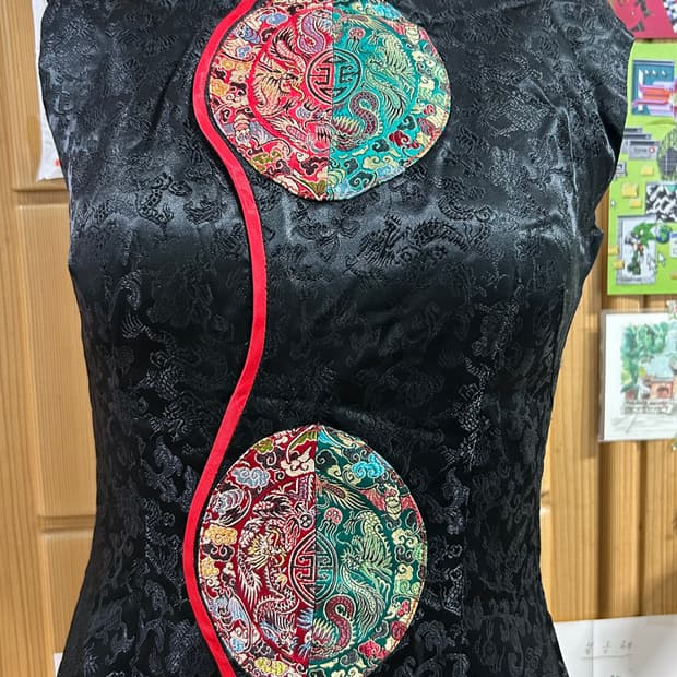 레어깔 치파오💕