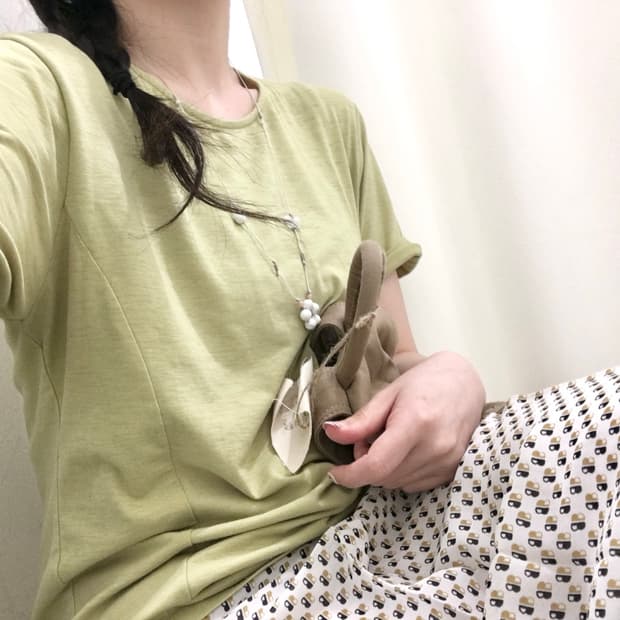 layered avocado t-shirt