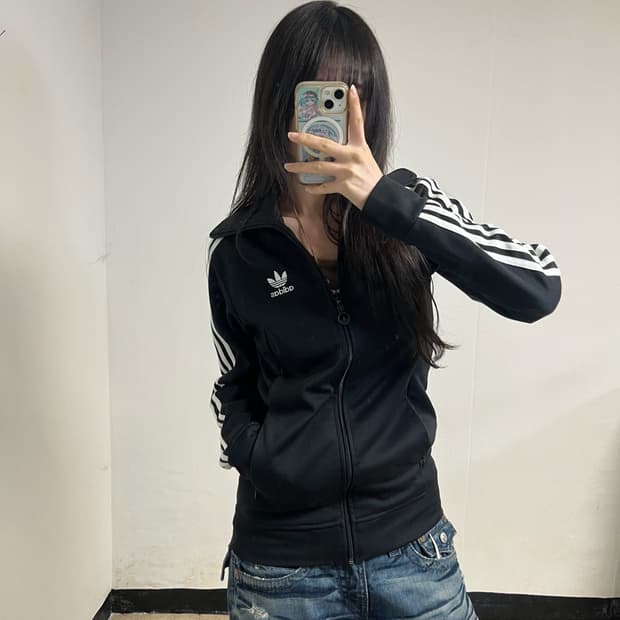 Adidas Black Europa Track Jacket
