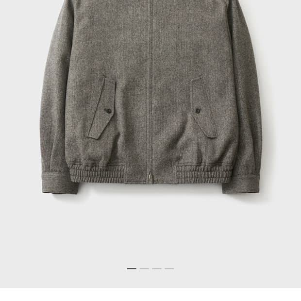 포터리 셔틀랜드 울 해링턴 2size