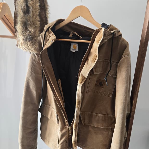 빈티지 칼하트 시베리안 자켓 리폼