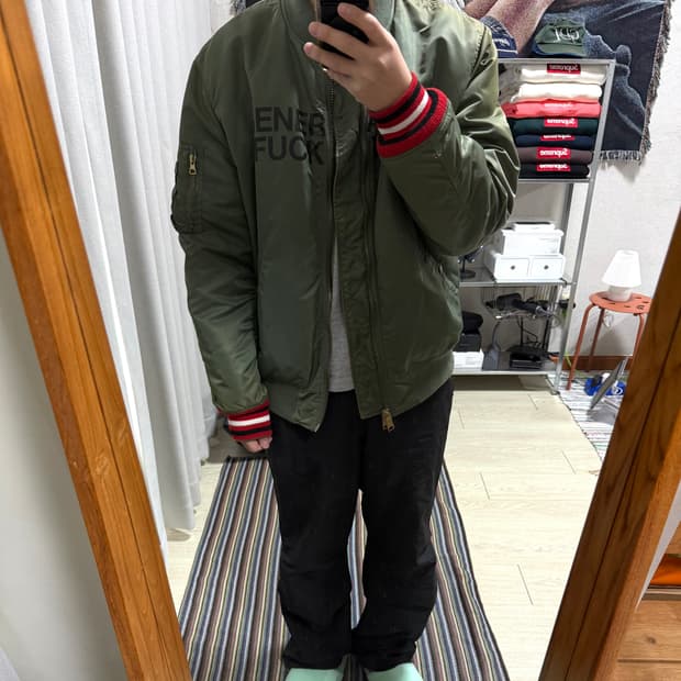 슈프림 언더커버 ma-1 자켓