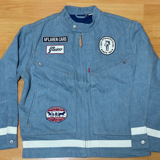 [L] 리바이스 x 맥라렌 레이싱 자켓