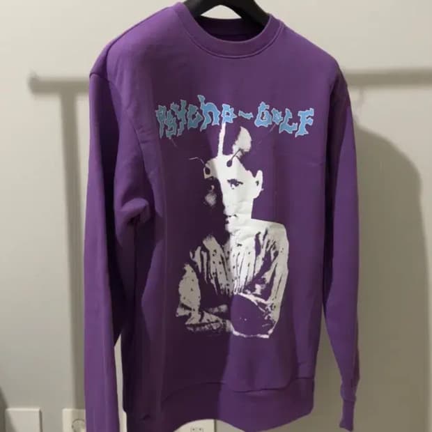 골프왕 Golf Wang Psycho Golf Crewneck