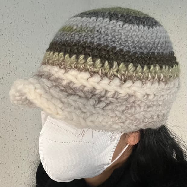 Puffy ballcap