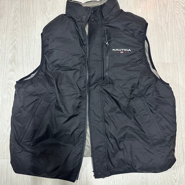 노티카 리버시블 조끼패딩