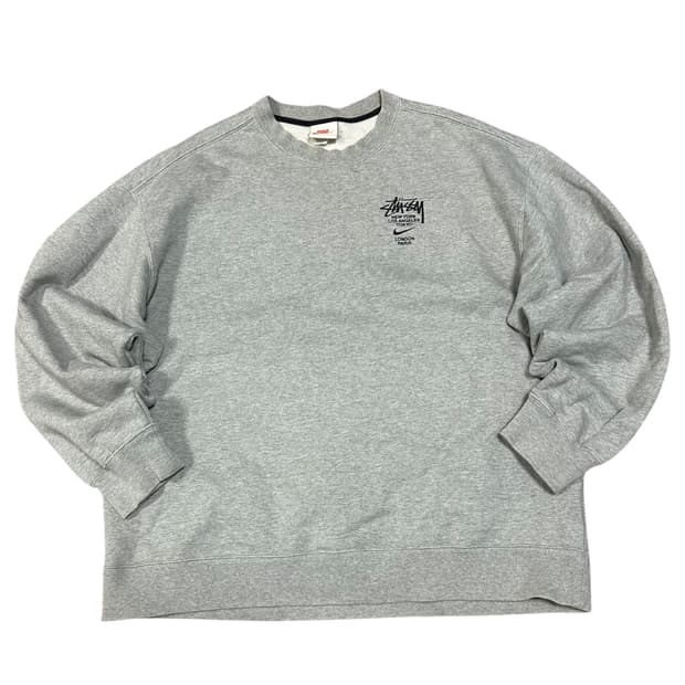 ✨ (바배) 나이키 x 스투시 NRG ZR 기모 크루넥 맨투맨