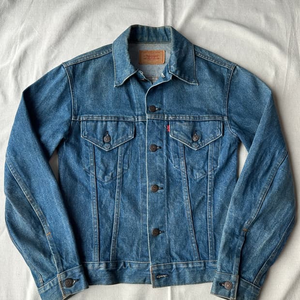리바이스 80s 70505 3세대 트러커 데님자켓 36 USA