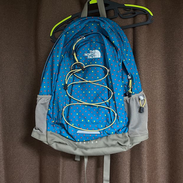 노스페이스 블루 도트 백팩