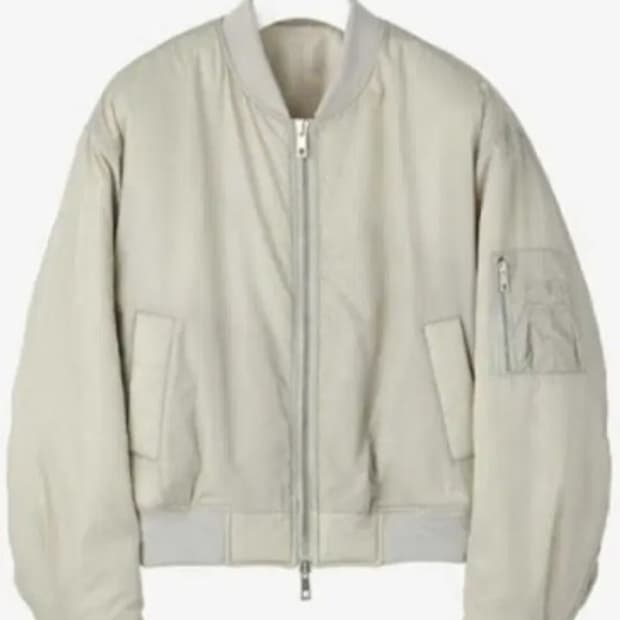 S)쿠어 오버핏 마원 크림베이지