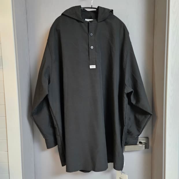 더블탭스 WTAPS 후드 셔츠 블랙 X03 새상품