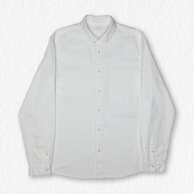 COS 코스 옥스포드 셔츠 화이트