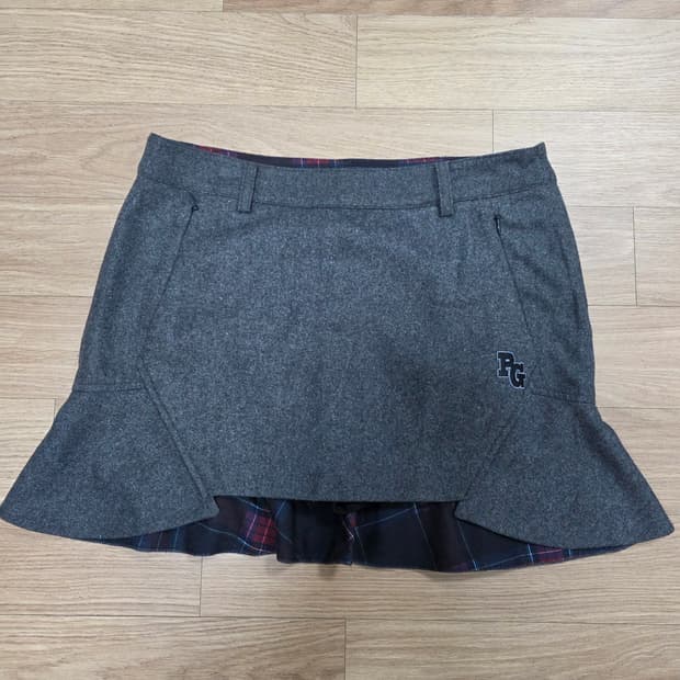 파리게이츠 모소재 골프스커트 55반 