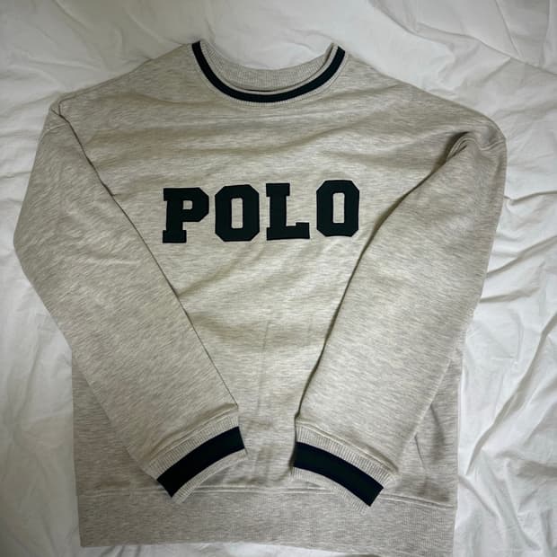 폴로 럭비티 맨투맨 