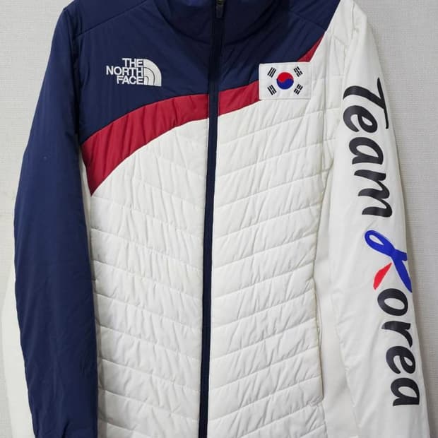 노스페이스 평창올림픽 팀코리아 경량 패딩 100/L