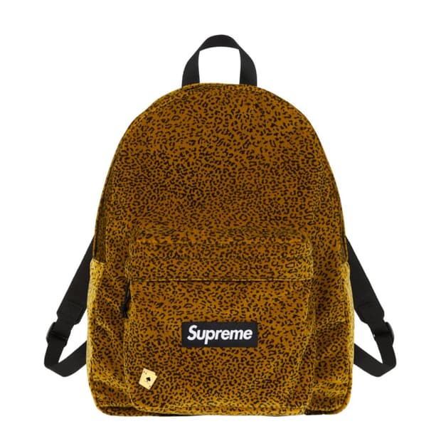 슈프림 벨벳 백팩 