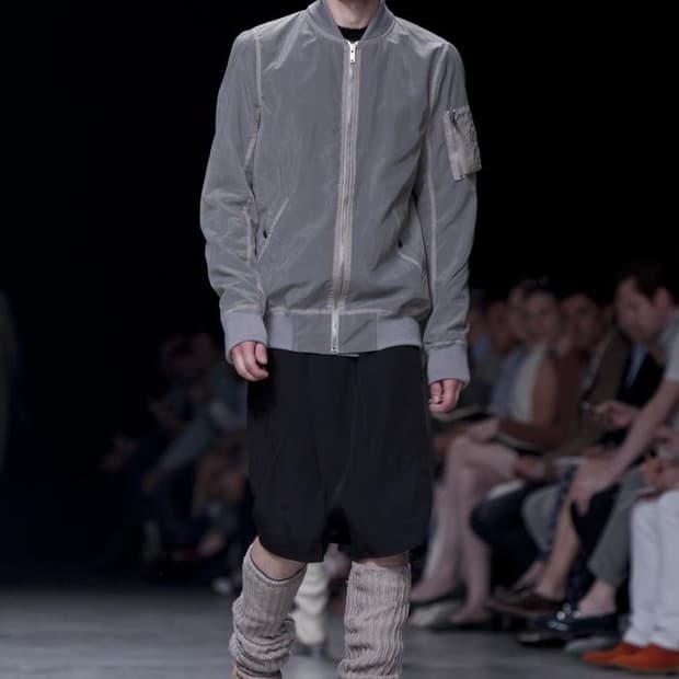 Rick owens 릭오웬스 ma-1 봄버 재킷