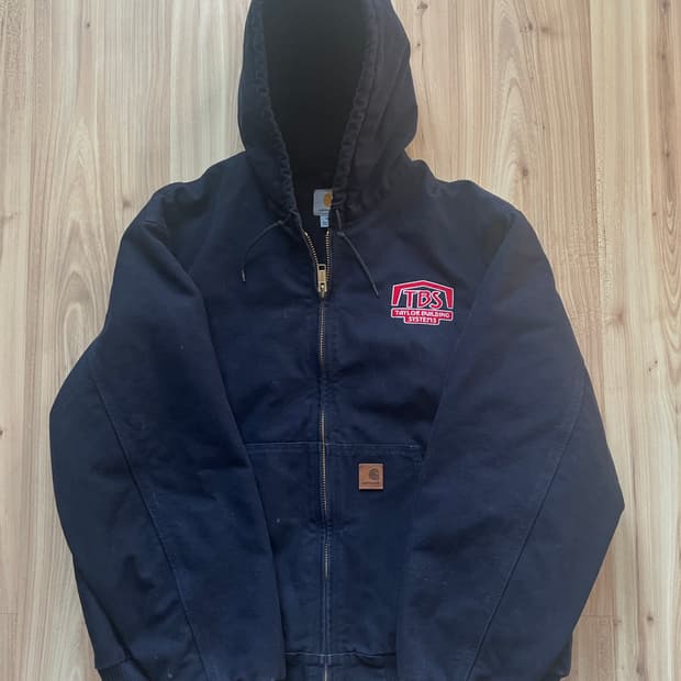 빈티지 칼하트 J130 MDT 샌드스톤 액티브 자켓