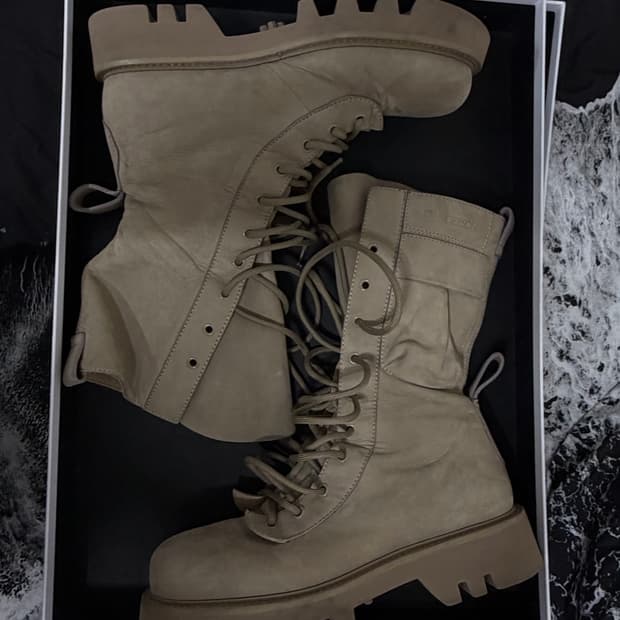 40) 25ss jw anderson combat boots 컴뱃 부츠