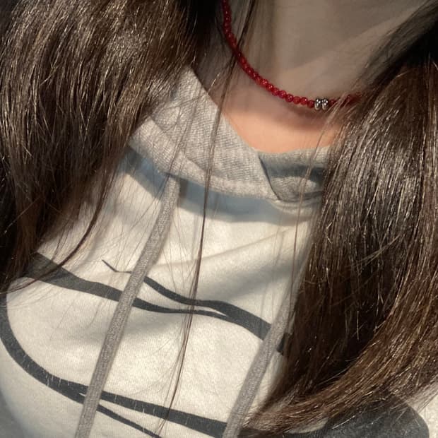 Red Choker Necklace