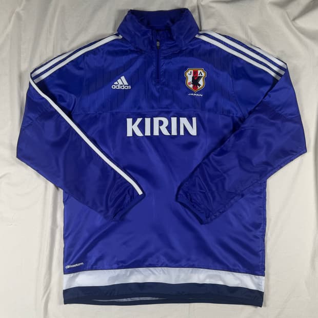 14-15 아디다스 일본 축구 국가대표 바람막이 웜업 어센틱