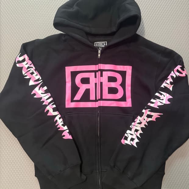 Che Rest in bass merch zip hoodie