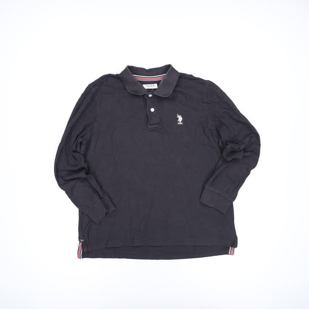 110 US폴로 로고 긴팔카라티 0414H1