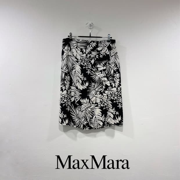 MAXMARA 막스마라 실크 스커트
