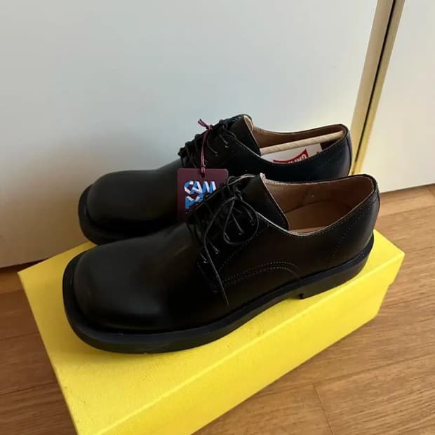 캠퍼 랩 더비슈즈 남성용