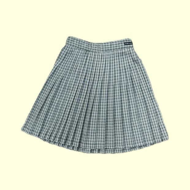 디어스토커 체크스커트